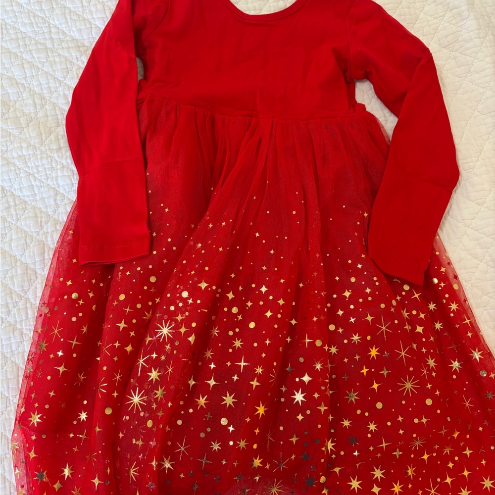 Hanna Andersson Vibrant Red Dress